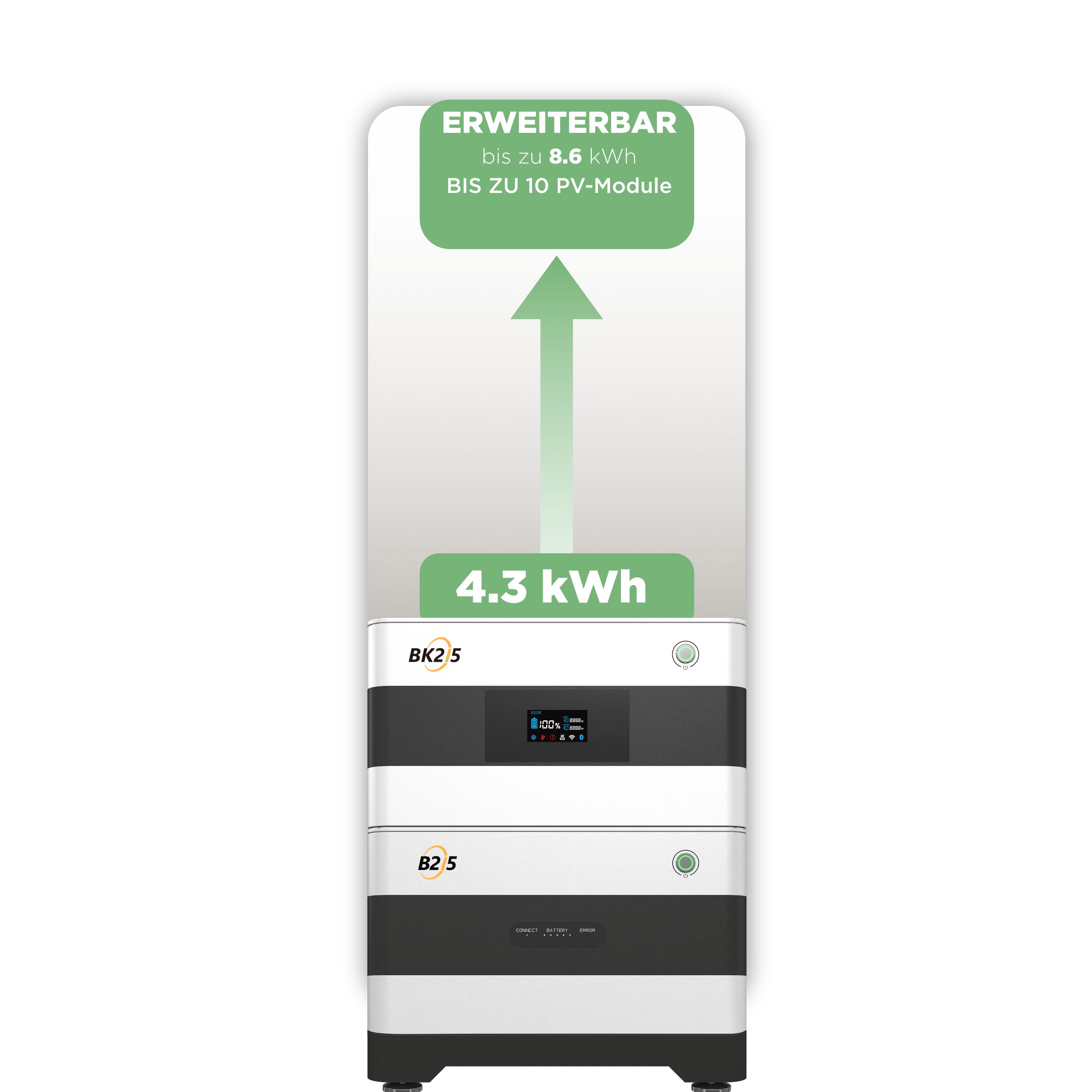 SunEnergyXT Balkonkraftwerkspeicher — 4.300 Wh